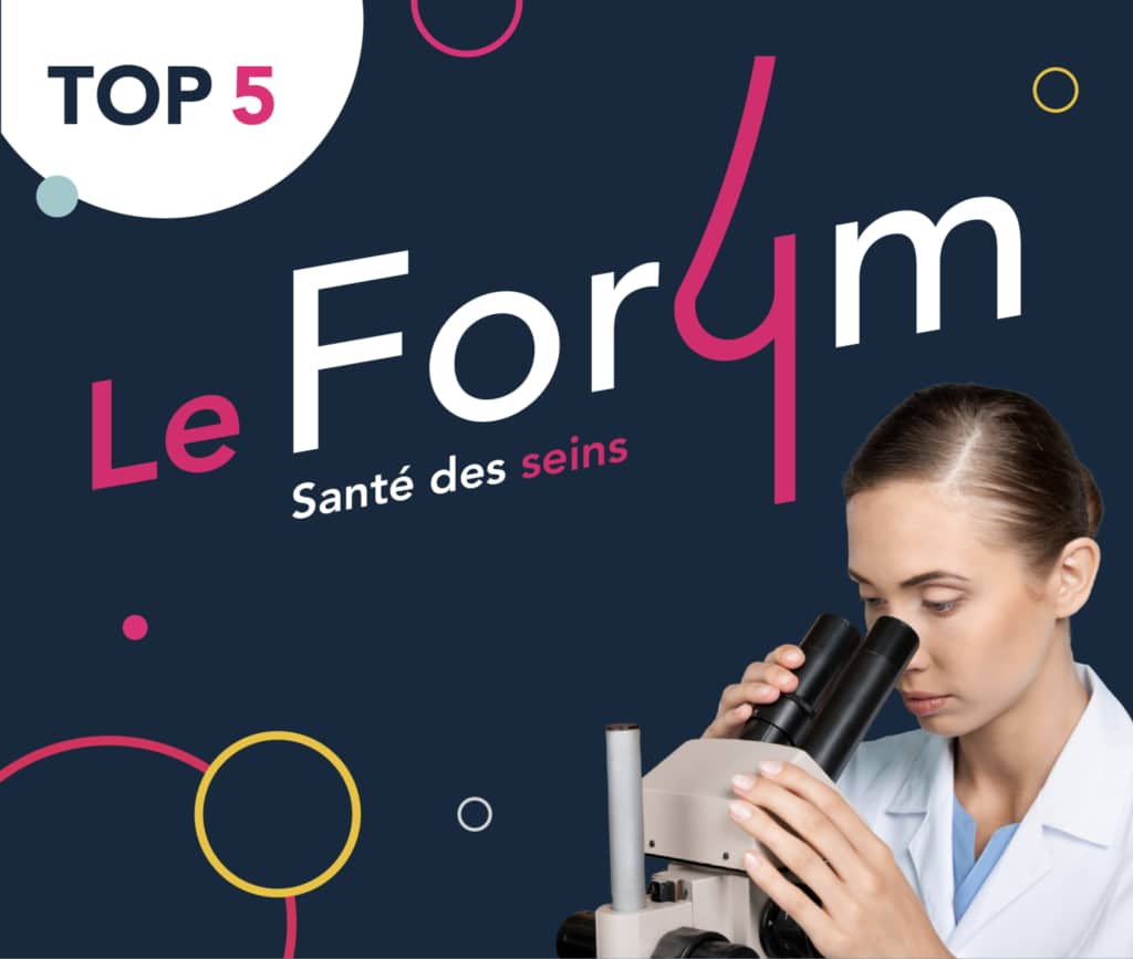 5 AVANCÉES DE LA RECHERCHE EN CANCER DU SEIN