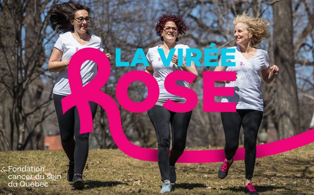 La Virée Rose : notre nouveau véhicule des saines habitudes de vie